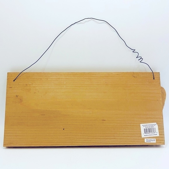 Nana's Kitchen Rustic Farmhouse Sign Wall Decor Wood Plaque Primitive 12x5.5” - Picture 3 of 5